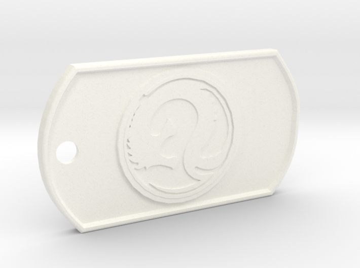 Draconis Combine Dog Tag 3d printed