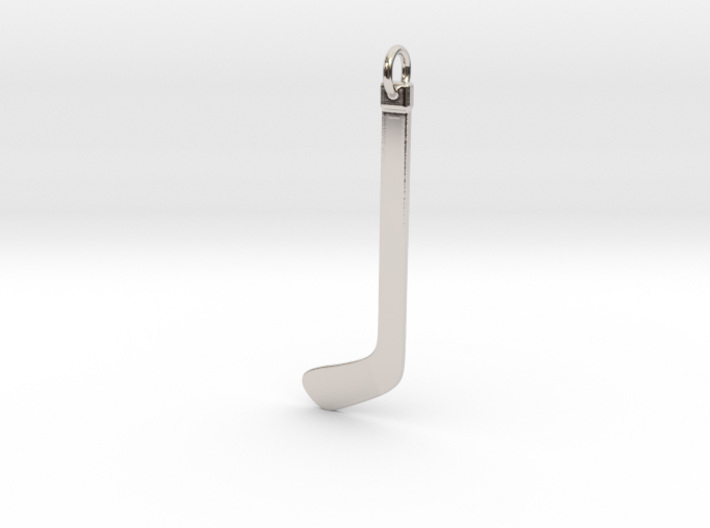 DRAW pendant - hockey stick 3d printed