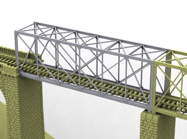 NV5M02 Modular metallic viaduct 2 3d printed 