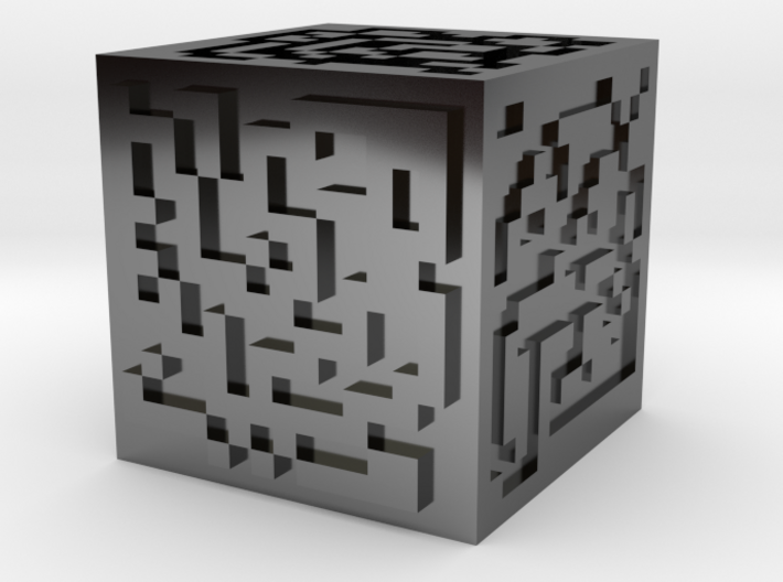 Maze cube 3d printed