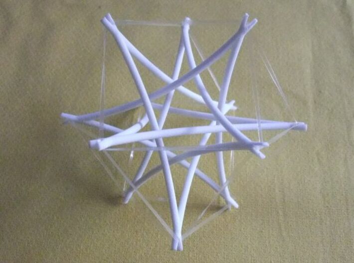 Tensegrity Cuboctahedron 2 3d printed 