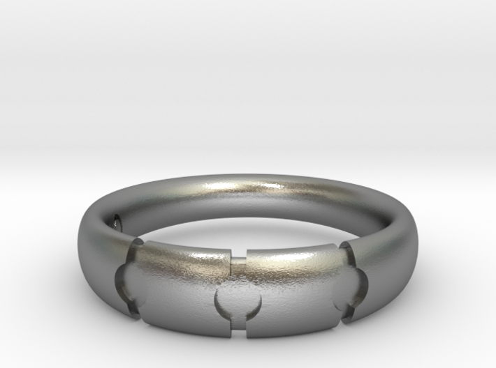 Enigmatic ring_Size 11 3d printed