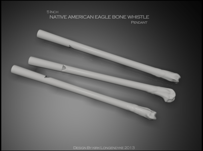 Native American Eagle Bone Whistle 5 inch 3d printed Eagle Bone Whistles