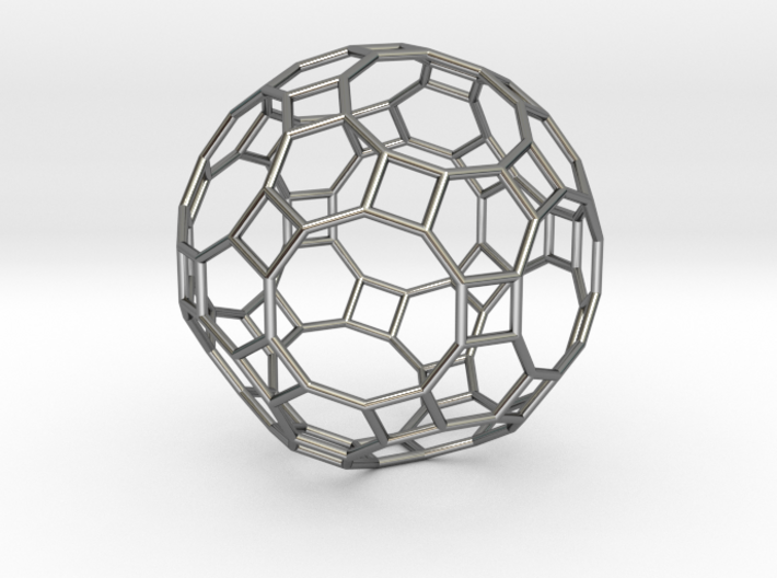 0283 Great Rhombicosidodecahedron E (a=1cm) #001 3d printed