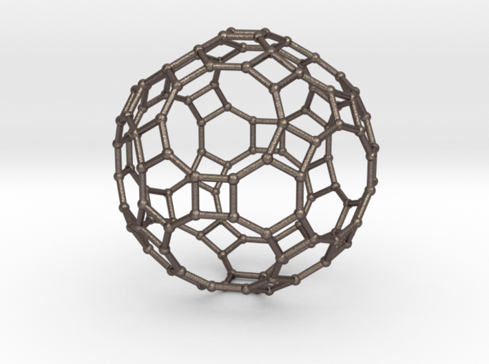 0284 Great Rhombicosidodecahedron V&amp;E (a=1cm) #002 3d printed