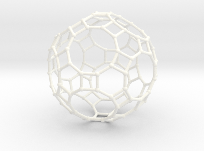 0284 Great Rhombicosidodecahedron V&amp;E (a=1cm) #002 3d printed