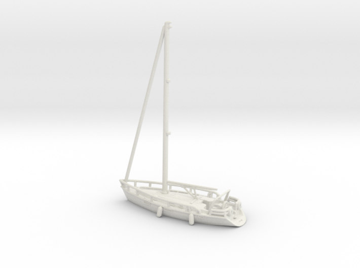 Sailboat 01.Z Scale (1:220) 3d printed