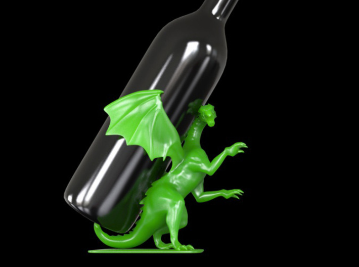 Dragos Bottle Holder  3d printed 