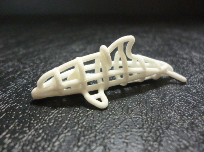Pendant (Dolphin) 3d printed