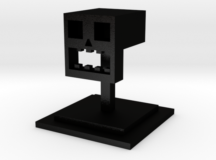The Cubist Skull 3d printed