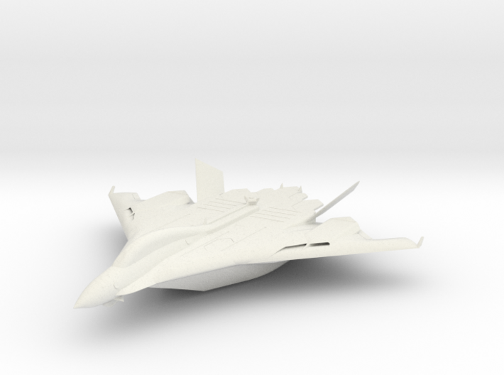Flight aircraft carrier equipped with the Aegis 3d printed
