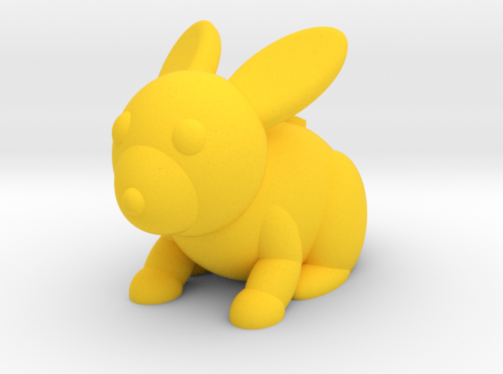 Rabbit (Nikoss'Animals) 3d printed