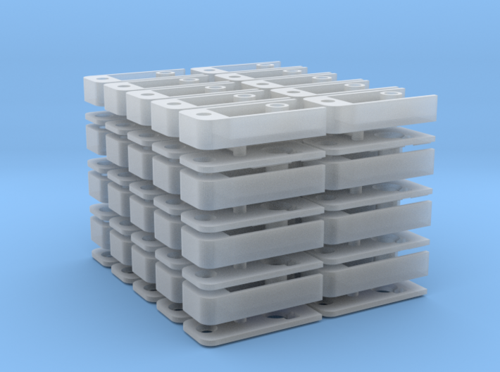 Medium Draft Coupler Box (N -1:160) 40X 3d printed