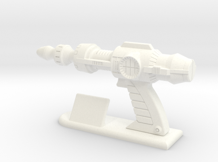Futuristic Proton Pistol Miniature 3d printed 