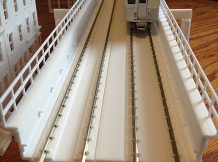 HO scale Elevated West PHL 12 3d printed 