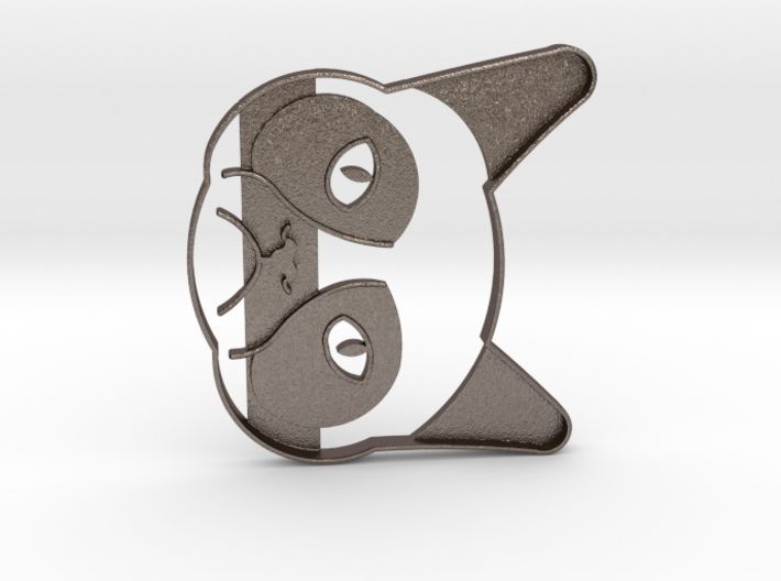 Grumpy Cat Cookie Cutter 3d printed