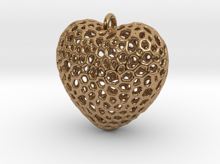 Heart Pendant #1 3d printed