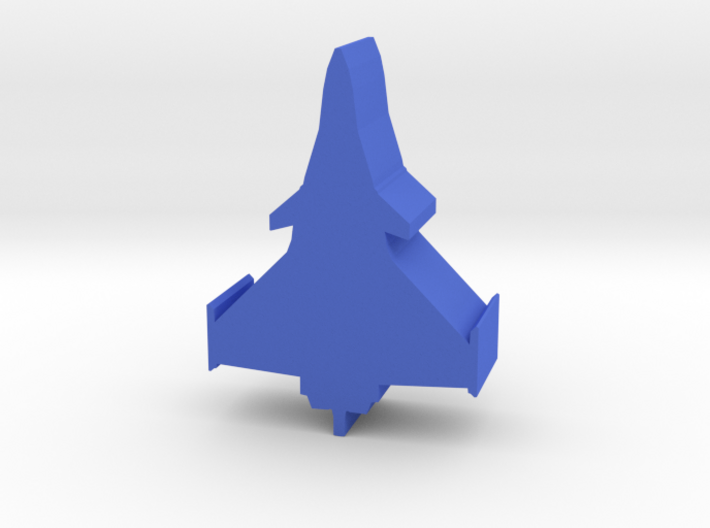 Game Piece, Blue Force Rafale Fighter 3d printed