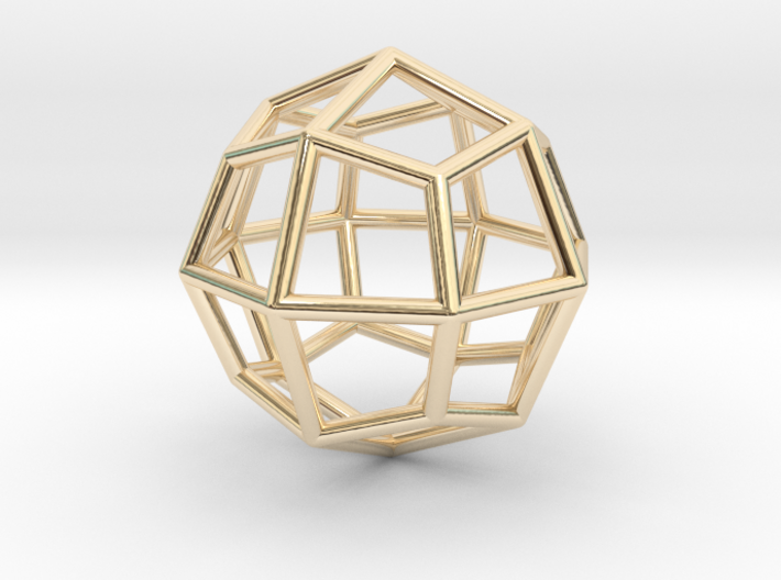 0313 Deltoidal Icositetrahedron E (a=1cm) #001 3d printed