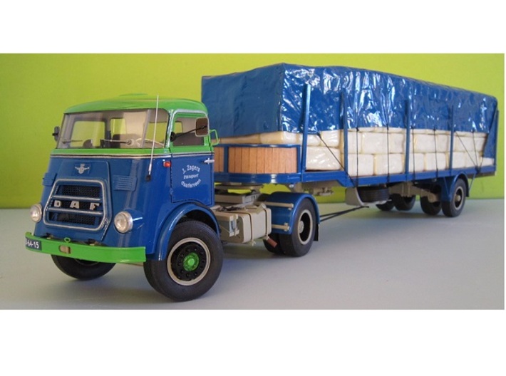 DAF2-JZ-1to24 3d printed (Jabbeke 2015) Contest winning DAF truck built by J. Zagers (NL)