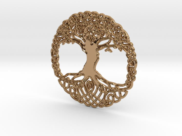 Tree Of Life Pendent 3d printed