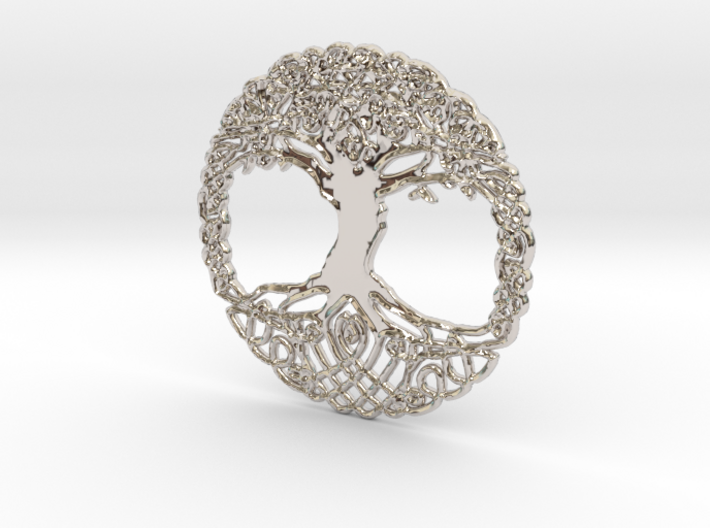 Tree Of Life Pendent 3d printed