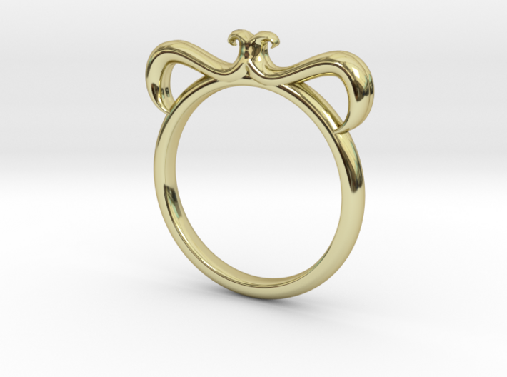 Petal Ring Size 12.5 3d printed