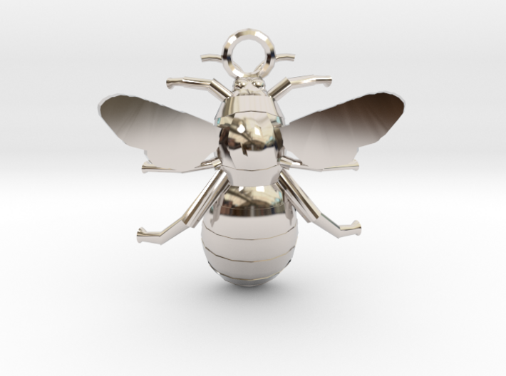 Bumblebee Pendant 3d printed