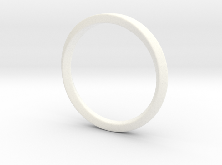 Mobius Ring Plain Size US 3.75 3d printed