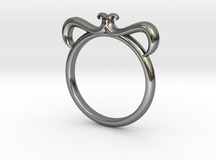 Petal Ring Size 7 3d printed