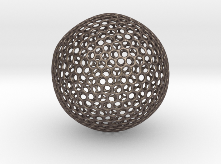 Icosahedron Sphere 3d printed