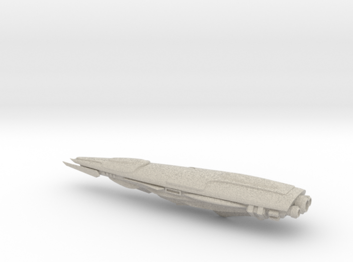 Sa'Ami Battlecruiser Spaceship - Full Scale 5 Inch 3d printed