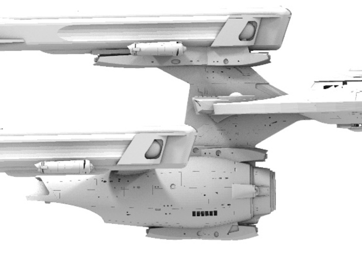 Federation Class Mk VI Heavy Dreadnought 3d printed 