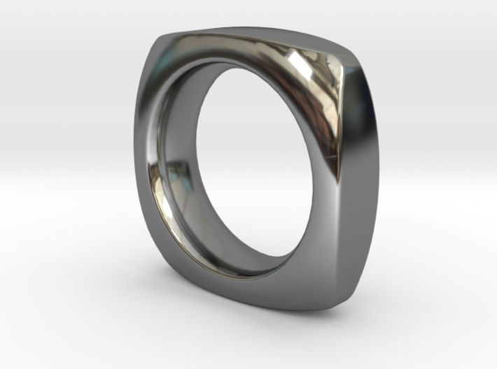 SIMPLE PILLOW RING SIZE 6 3d printed