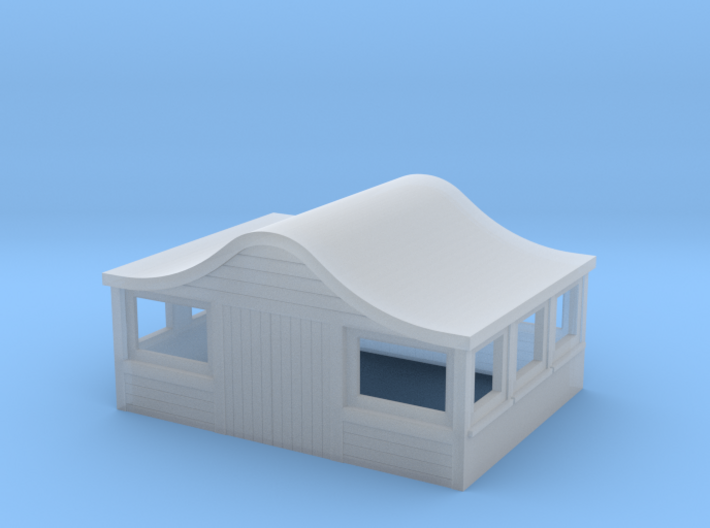 Bombay Roof for American Models S scale Caboose 3d printed 