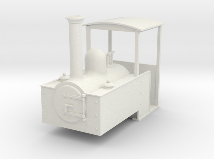 Gn15 Decauville style steam loco 3d printed