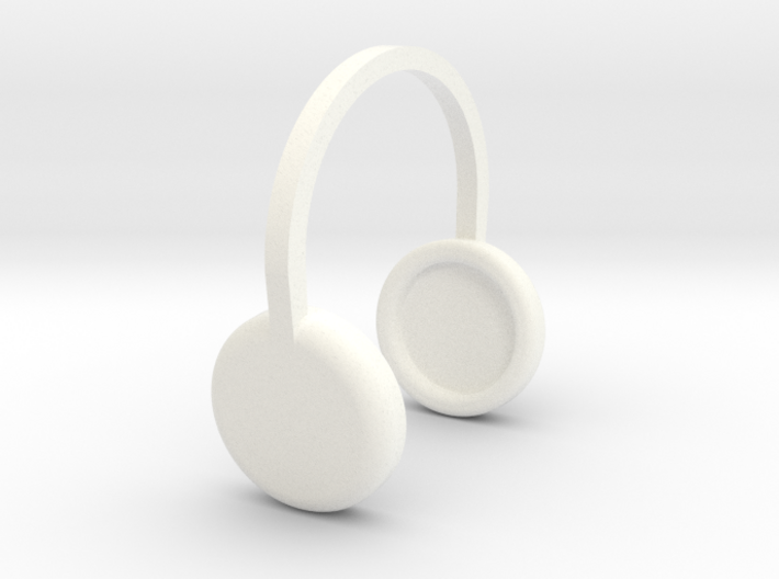 Doll Headphones 3d printed