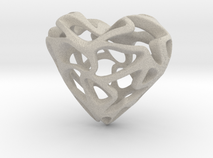 Loveheart 3d printed