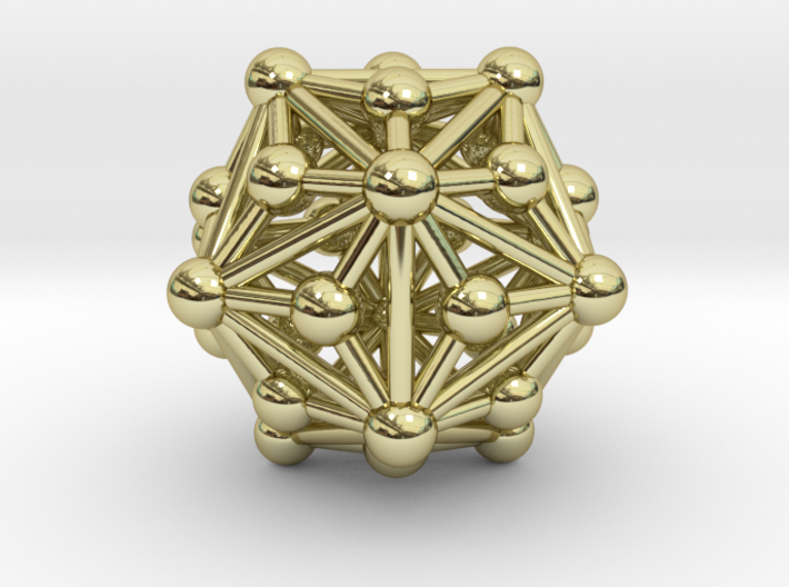 0336 Triakis Icosahedron V&amp;E (a=1cm) #003 3d printed