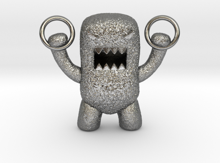 Domo Monster doing exercises with rings 3d printed