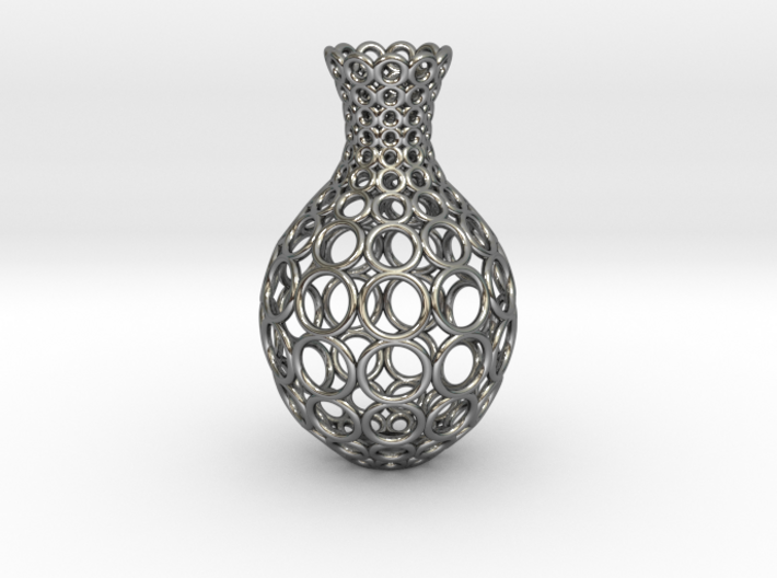 Gradient Ring Vase 3d printed