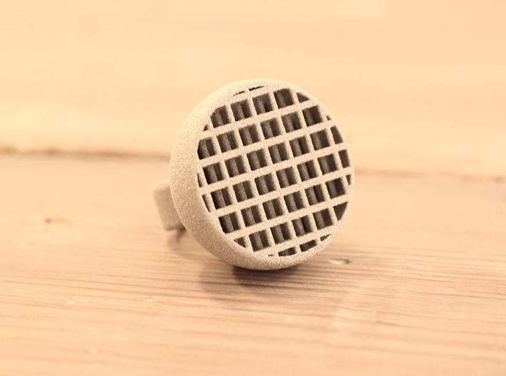 Maze-ring 3d printed 