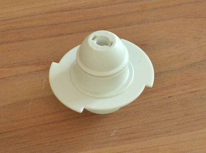 Vorolamp2-shade 3d printed E27 plastic socket