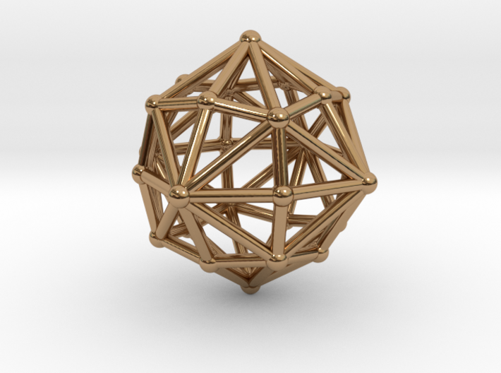 0398 Disdyakis Dodecahedron V&amp;E (a=1cm) #002 3d printed