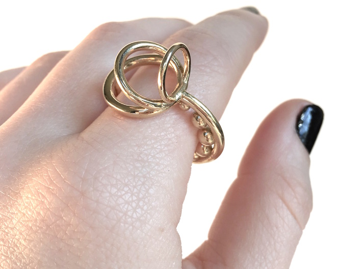 Series 1: Ring 1 3d printed size 8 