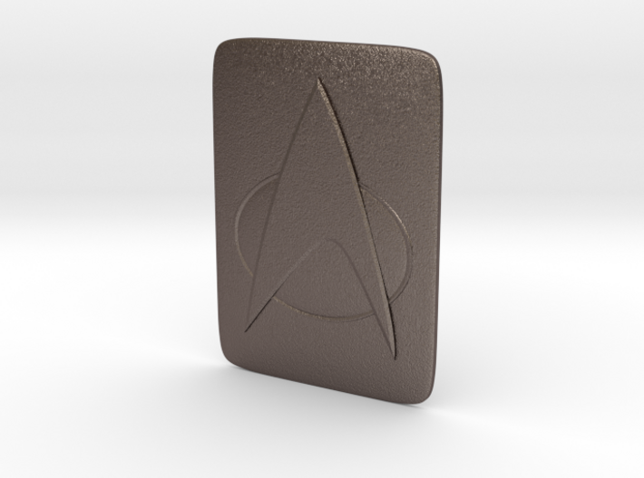 Saturn Hood Emblem Star Trek TNG Insignia 3d printed