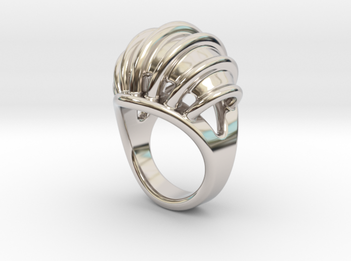 Ring New Way 15 - Italian Size 15 3d printed