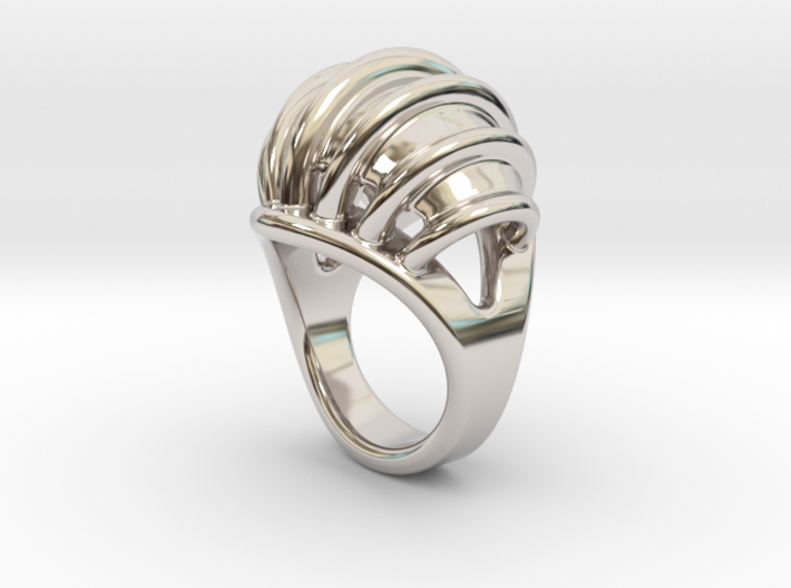 Ring New Way 16 - Italian Size 16 3d printed