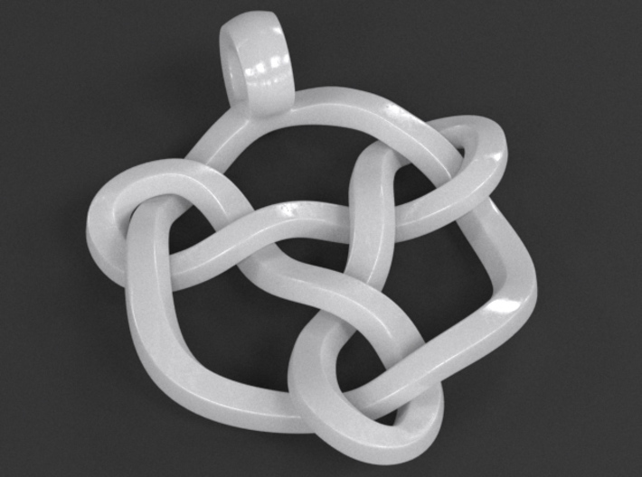 Celtic Knot Pendant 01 3d printed