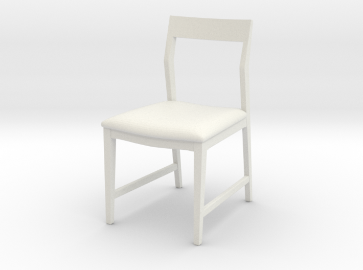 1:24 Danish Modern Chair 3d printed